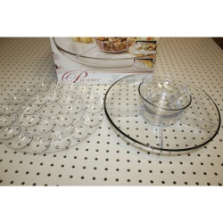 Anchor Hocking Presence 4 pc Entertainment Set, Devil Eggs Tray, Appetizer Tray