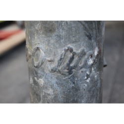 Antique Vintage Prest-O-Lite Torch Acetylene Tank with Type R-411-B Regulator