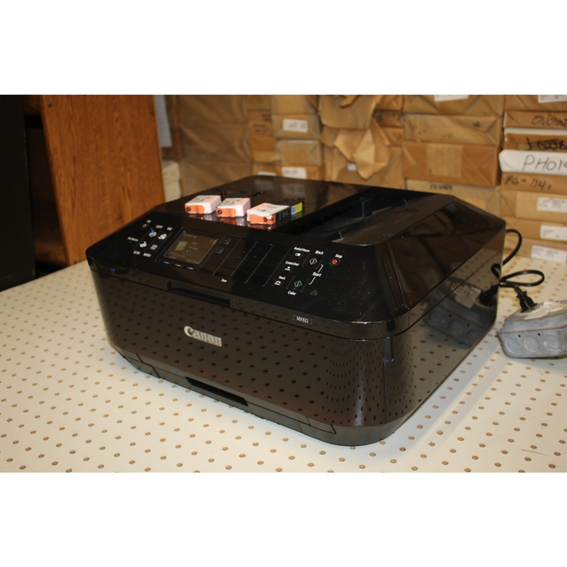 Canon Pixma MX922 Wireless All-in-1 Print Copy Scan Fax Color Printer