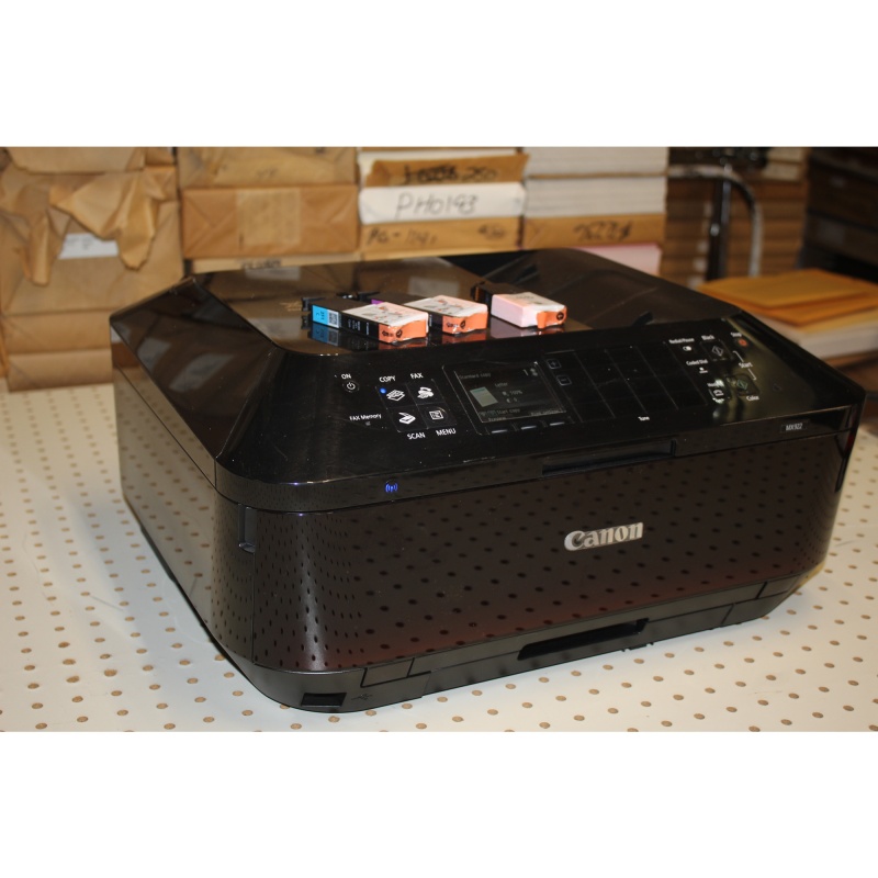 Canon Pixma MX922 Wireless All-in-1 Print Copy Scan Fax Color Printer