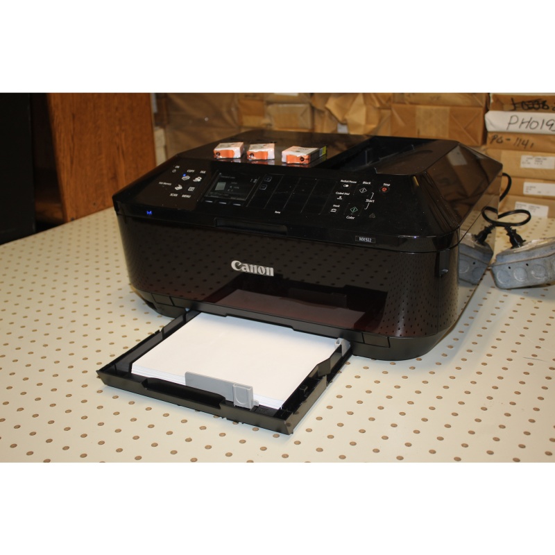 Canon Pixma MX922 Wireless All-in-1 Print Copy Scan Fax Color Printer