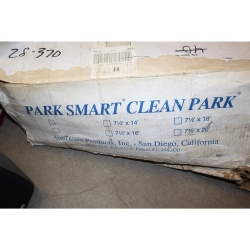 Clean Park 70718 18 x 7.5 Heavy-Duty Garage Mat