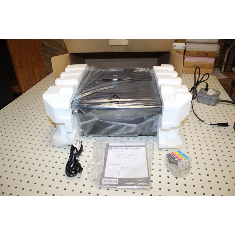 Epson Stylus NX110 All-in-One Printer Print Copy Scan Original Box - Never used