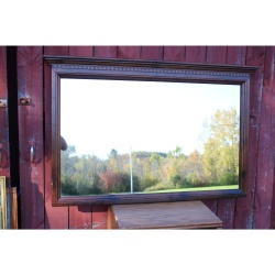 Ethan Allen Antique Pine Old Tavern 54.5" x 36.5" Dresser / Wall Mirror 12-5010