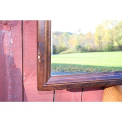 Ethan Allen Antique Pine Old Tavern 54.5" x 36.5" Dresser / Wall Mirror 12-5010