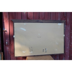 Ethan Allen Antique Pine Old Tavern 54.5" x 36.5" Dresser / Wall Mirror 12-5010