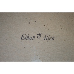 Ethan Allen Antique Pine Old Tavern 54.5" x 36.5" Dresser / Wall Mirror 12-5010