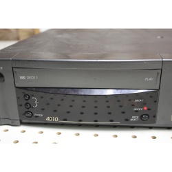 Go Video GV4010 Dual Deck System VHS VCR Tape Recorder