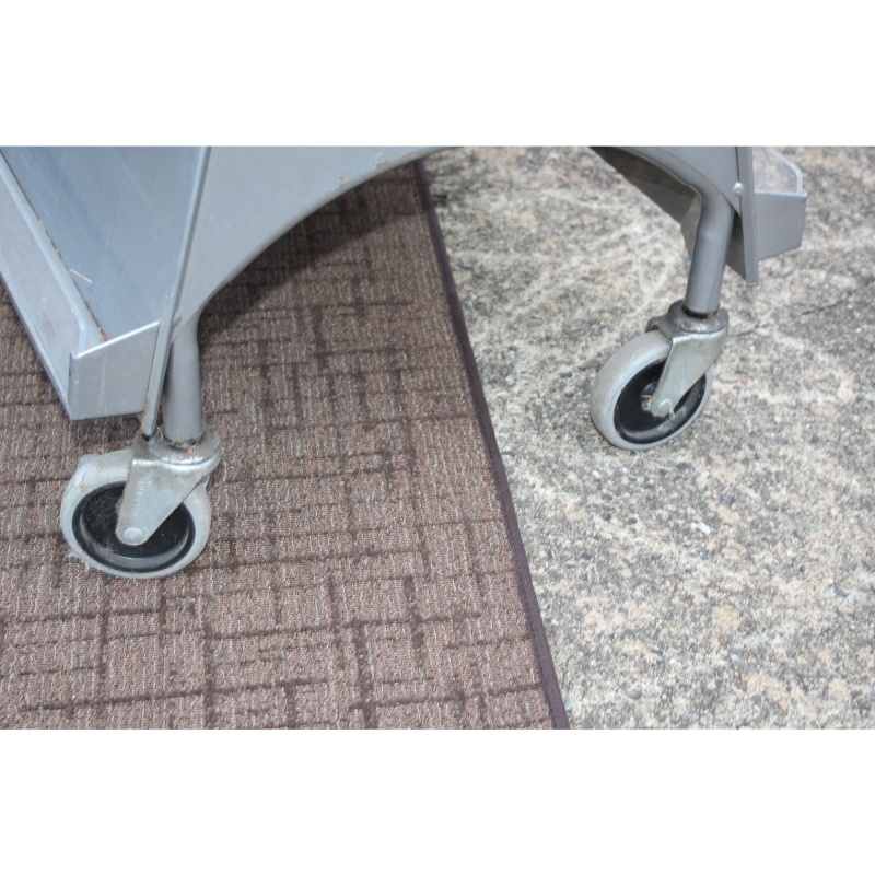 Heavy Duty / All metal Brochure Literature Rack on Wheels