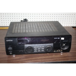 Kenwood VR-409 AV Surround Receiver 6 chan Input S Video No Remote Missing Knob