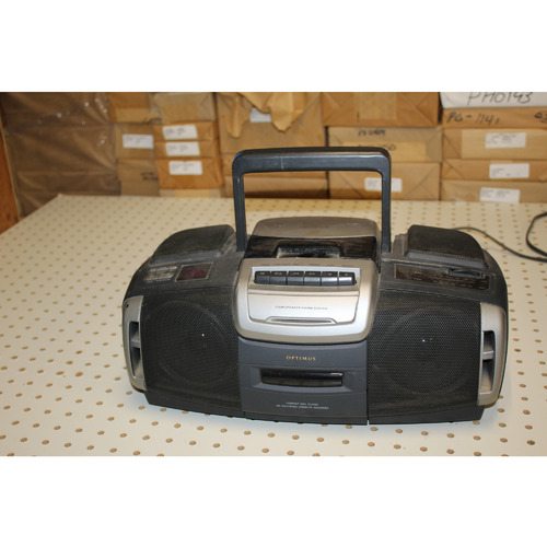 OPTIMUS CD-3328 ~ AM/FM Stereo CD-Player Cassette Recorder