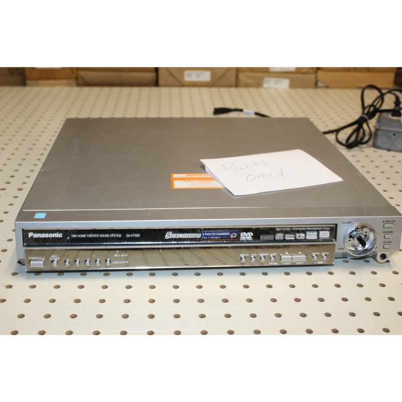 Panasonic SA-HT920 5.1 Channel Home Theater System 5 Disc DVD/CD Parts or Repair