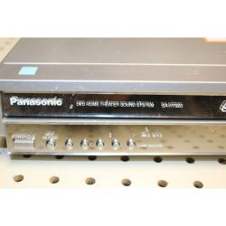 Panasonic SA-HT920 5.1 Channel Home Theater System 5 Disc DVD/CD Parts or Repair