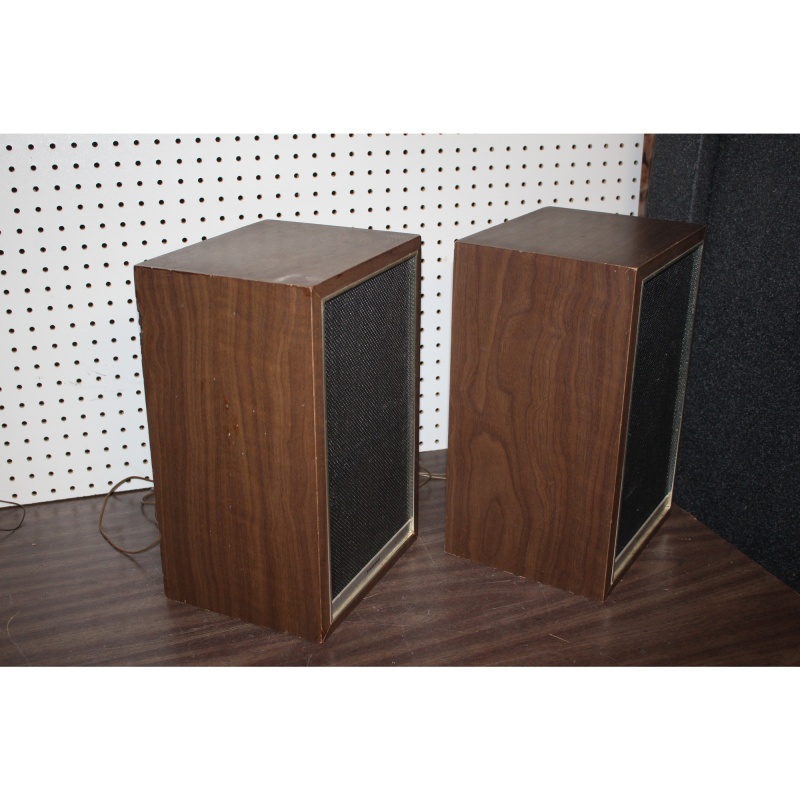 Panasonic SB-55 Woodgrain Vintage 2 Way Speakers