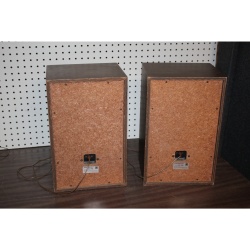 Panasonic SB-55 Woodgrain Vintage 2 Way Speakers