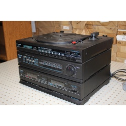 Panasonic SG-H10 Stereo Music System Record Cassette AM/FM Radio Missing Cover