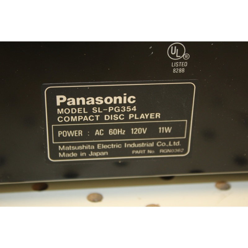 Panasonic SL-PG354 CD Player Multi Disc CD Player