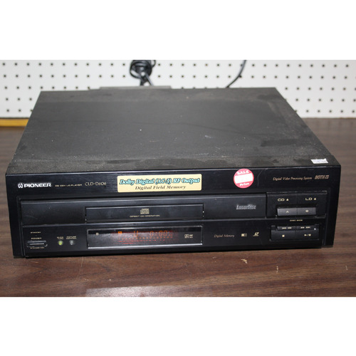 PIONEER CLD-D606 LASERDISC Player CD. CDV. LD Dolby Digital For Parts or Repair