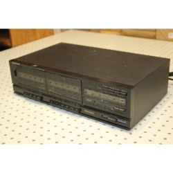 Pioneer Stereo Dual Double Cassette Deck Tape Player Dolby Recorder Ct-w300