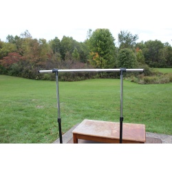 Plastic base Light Duty Garment Rack on Wheels