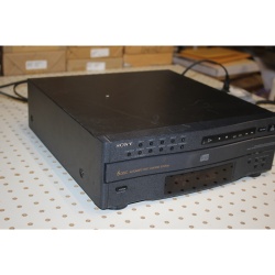 Sony CDP-C322M 5 Disc Carousel CD Player Deck High Density Linear Converter