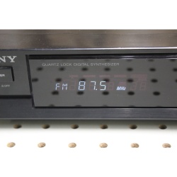 SONY ST-JX380 FM STERO AM FM TUNER QUARTZ LOCK DIGITAL SYNTHESIZER 25 PRESET