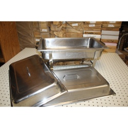 Stainless steel buffet Chafing Dish - 2 Lids Included