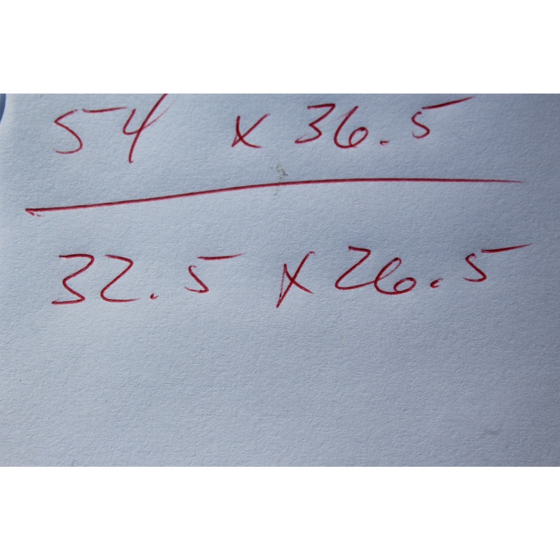 Very Decorative - 32.5" x 26.5" Hanging Mirror - Excellent Condition