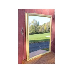 Very nice 20.5" x 27" Gold Frame Mirror