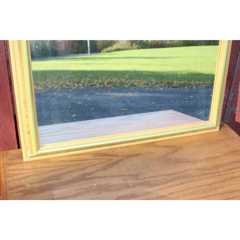 Very nice 20.5" x 27" Gold Frame Mirror