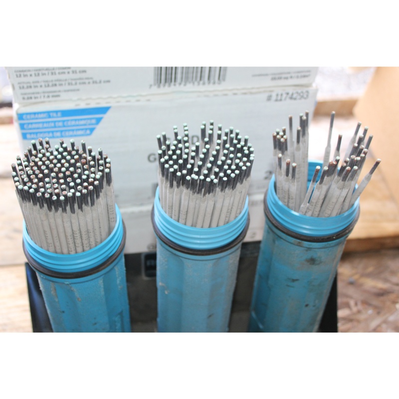 Welding Rods / Rod Guard Tubes / Wall Mount Brackets 8018-C3 Rods 6011 Rods Plus