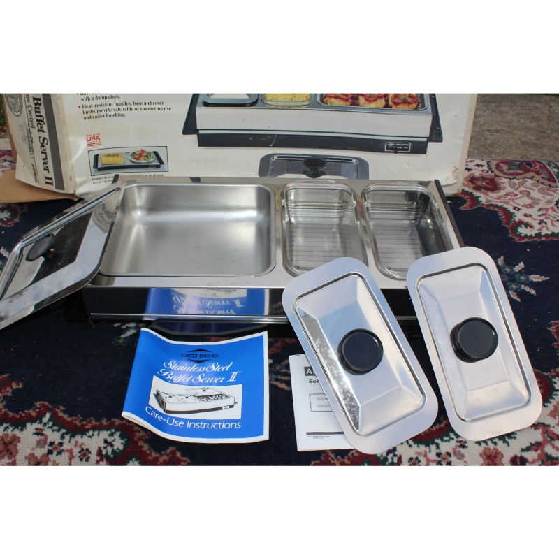 West Bend Stainless Steel Buffet Server II