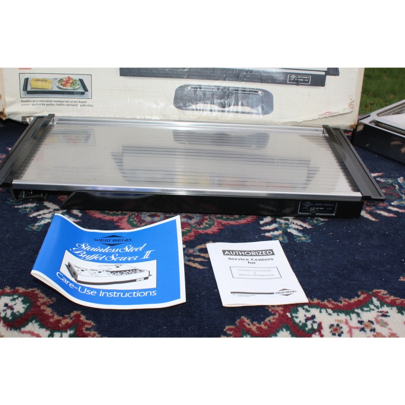 West Bend Stainless Steel Buffet Server II