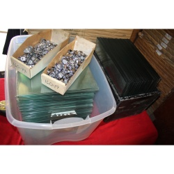 OldCastle 14" x 14" Tempered Glass Cubicles Glass Cubbies