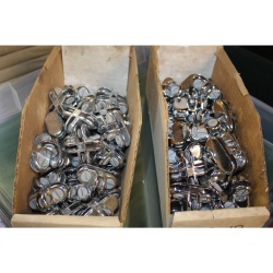 OldCastle 14" x 14" Tempered Glass Cubicles Glass Cubbies