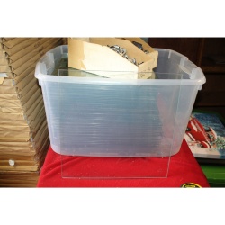 OldCastle 14" x 14" Tempered Glass Cubicles Glass Cubbies