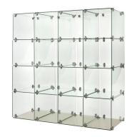 OldCastle 14" x 14" Tempered Glass Cubicles Glass Cubbies