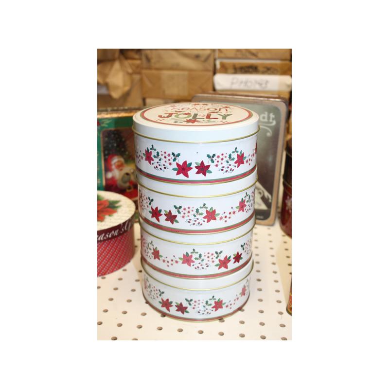 Item: 102155 - Collectible Holiday Tin Container
