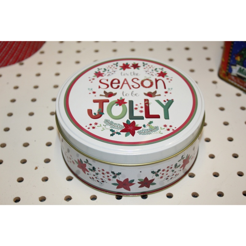 Item: 102155 - Collectible Holiday Tin Container
