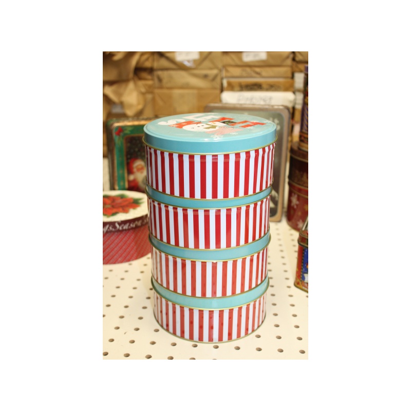 Item: 102156 - Collectible Holiday Tin Container