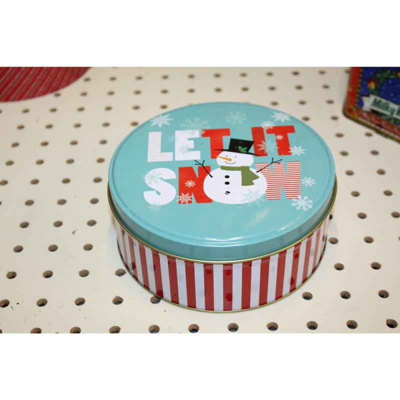 Item: 102156 - Collectible Holiday Tin Container