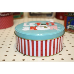 Item: 102156 - Collectible Holiday Tin Container