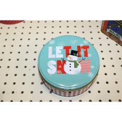 Item: 102156 - Collectible Holiday Tin Container