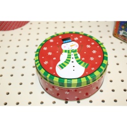 Item: 102157 - Collectible Holiday Tin Container