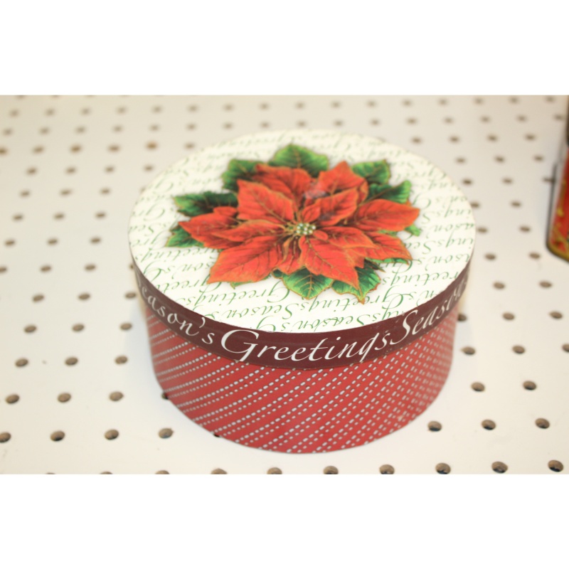 Item: 102158 - Collectible Holiday Tin Container