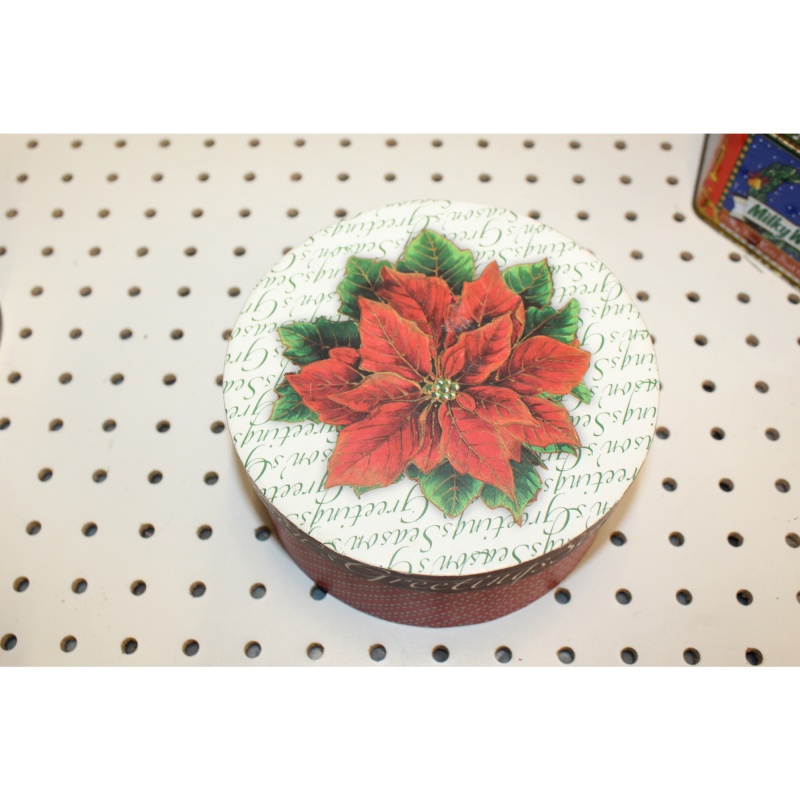 Item: 102158 - Collectible Holiday Tin Container