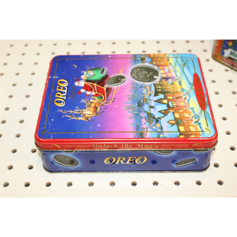Item: 102159 - Collectible Holiday Tin Container