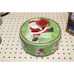 Item: 102160 - Collectible Holiday Tin Container