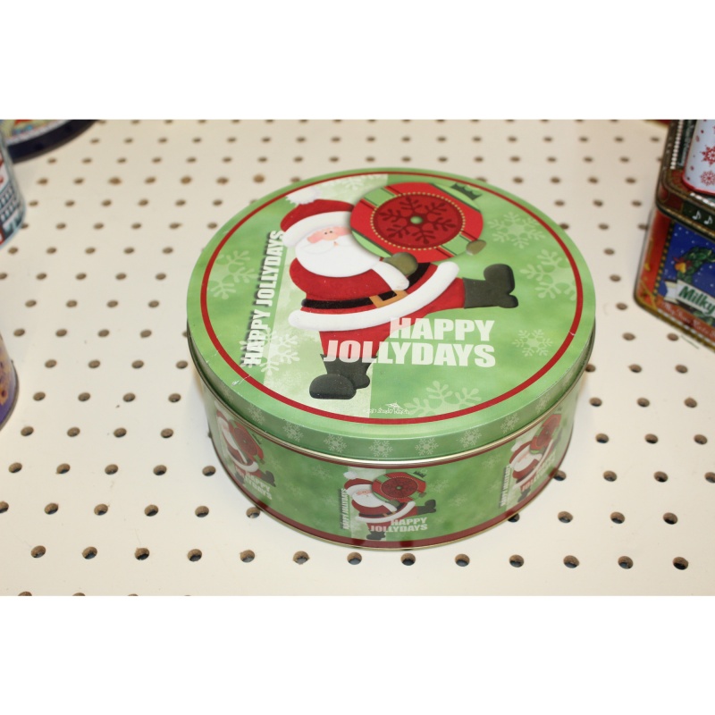 Item: 102160 - Collectible Holiday Tin Container