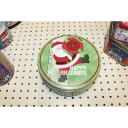Item: 102160 - Collectible Holiday Tin Container